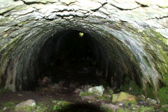 
The Southern section of the tramroad tunnel, Garnddyrys Forge, June 2009